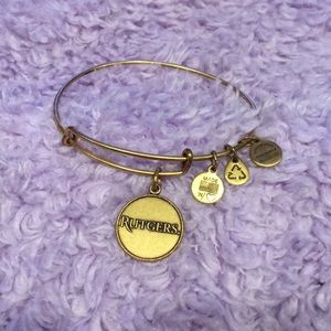 Alex and Ani Gold Rutgers Bracelet
